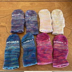 Set of 4 toddler bombas gripper socks